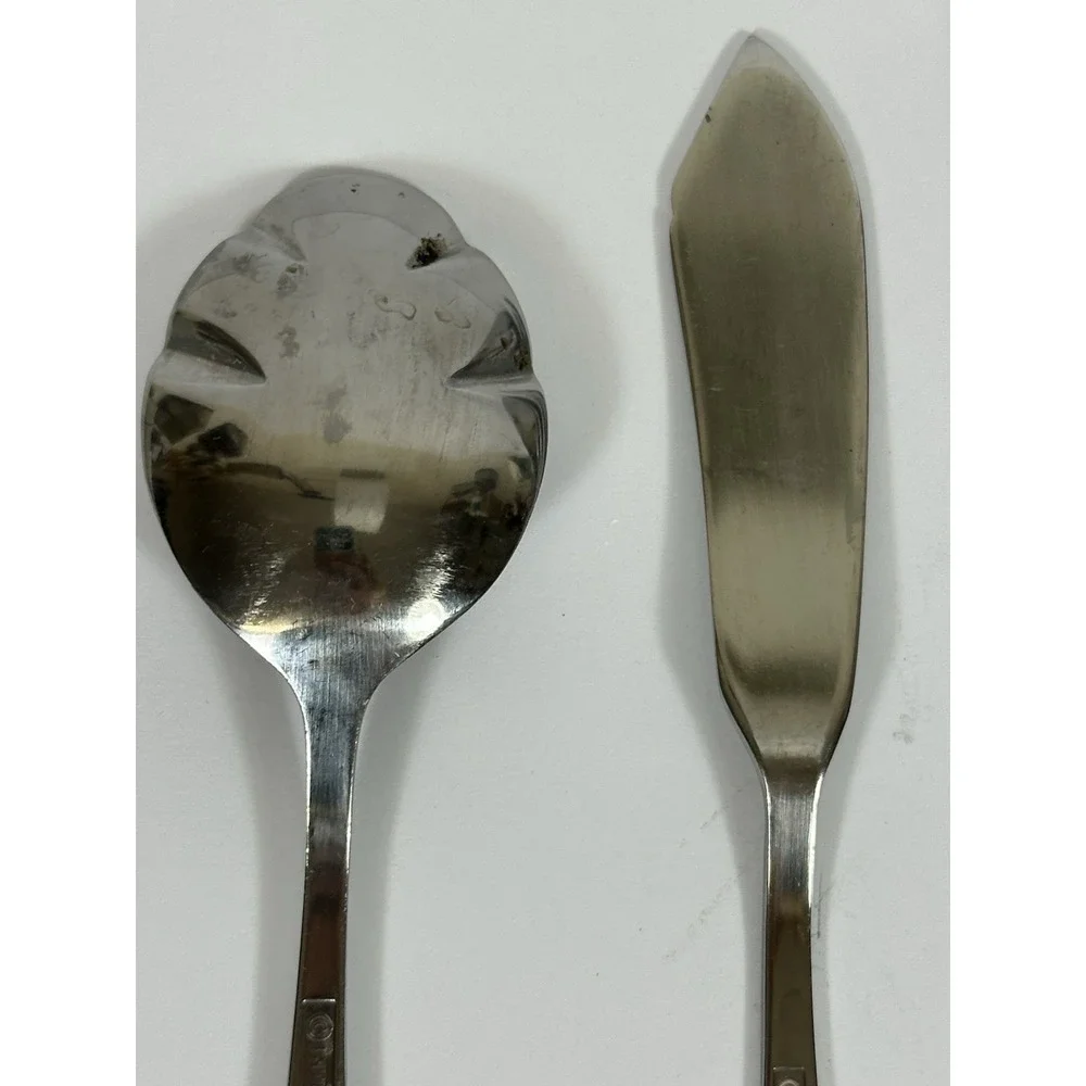 International Stainless Flatware Gran Royal Hostess 5 Pc Serving Set